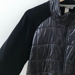 Smartwool mens Corbet black mixed media jacket